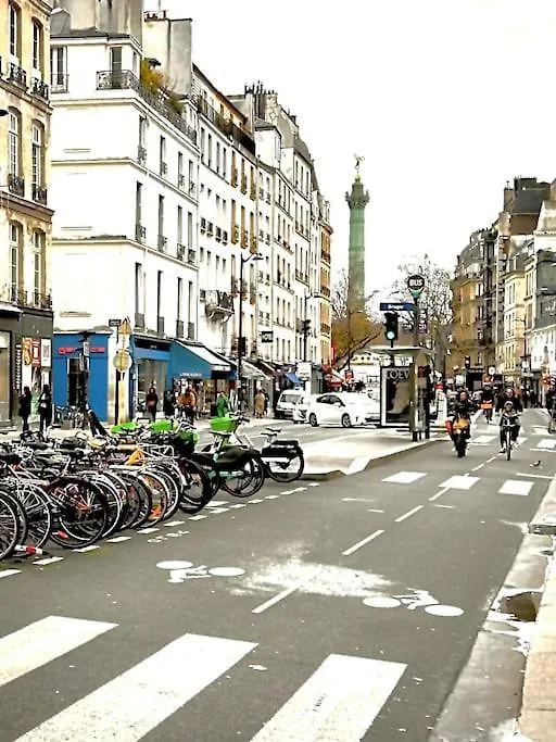 Duplex Sur 2 Etages - Le Marais - Paris Centre Apartamento 0*,  França